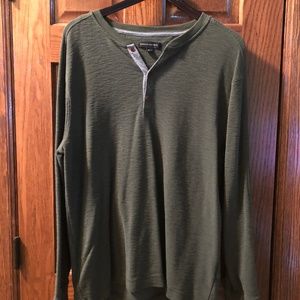 XL MENS BANANA REPUBLIC WAFFLE KNIT